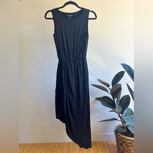 White House Black Market Stretch Asymmetrical dress XXS